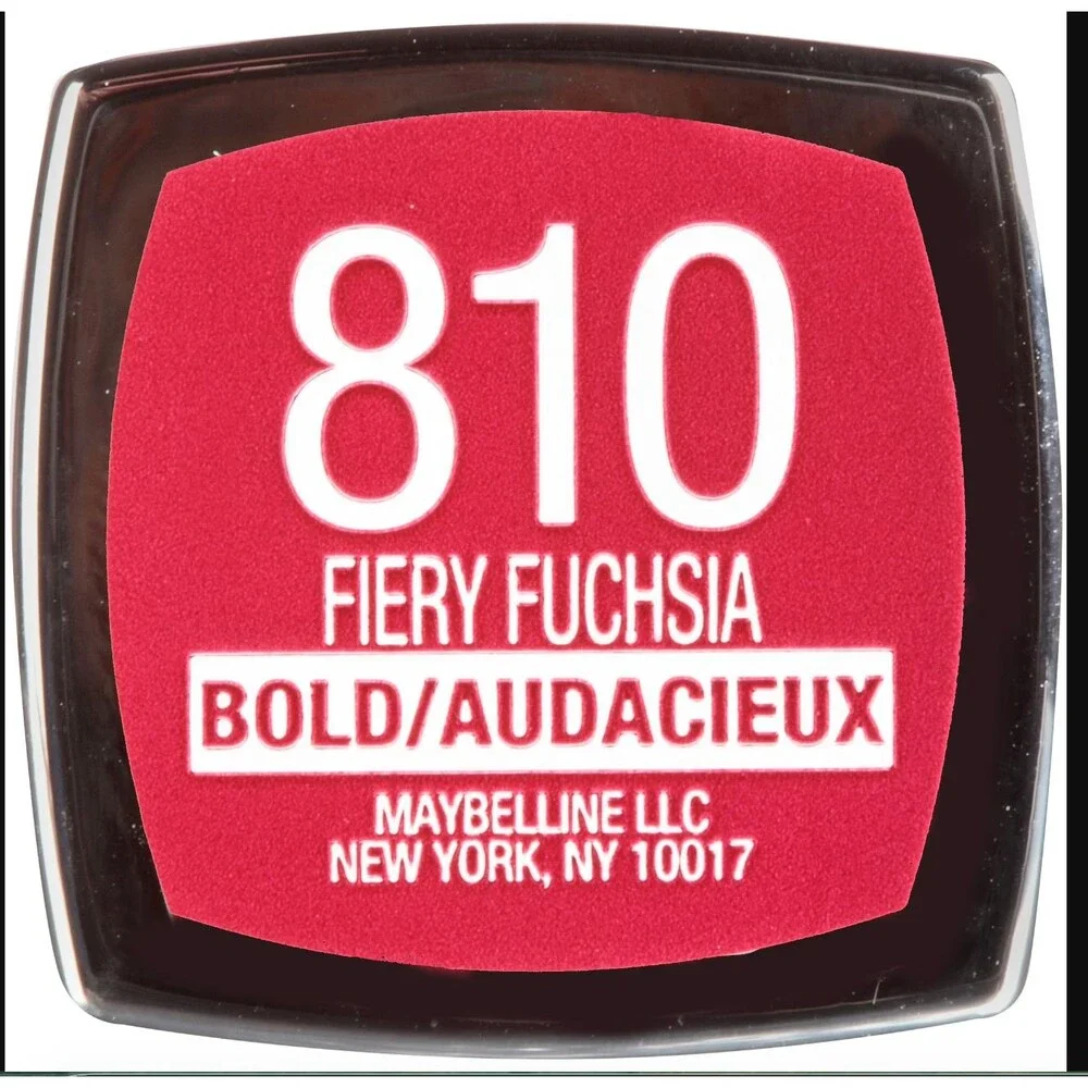 Maybelline Color Sensational Bold LipStick FIERY FUCHSIA #810 discontinued